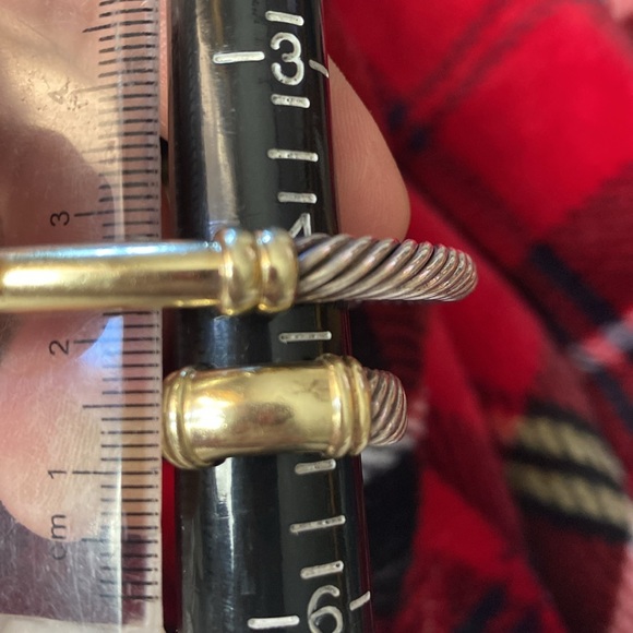 David Yurman 14k Gold & 925 Bracelet & Rings ✨FIRM✨No lesser offers please. - Picture 9 of 9